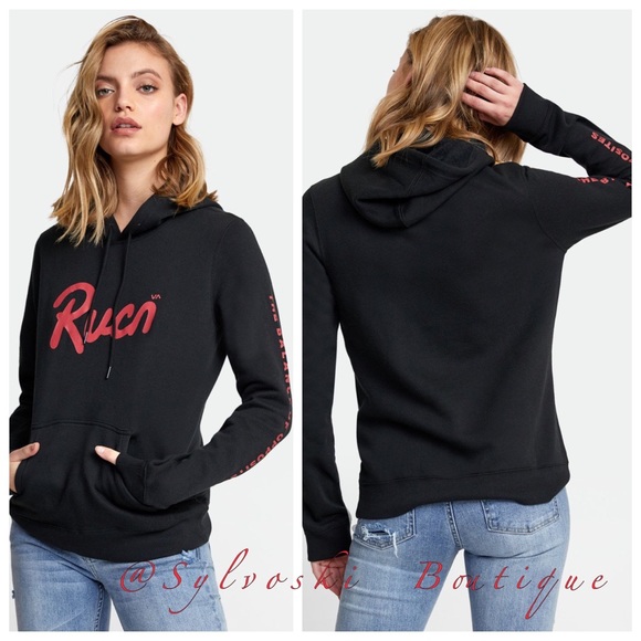 ๐ฅRVCA FLOW HOOD NWT - Picture 4 of 9